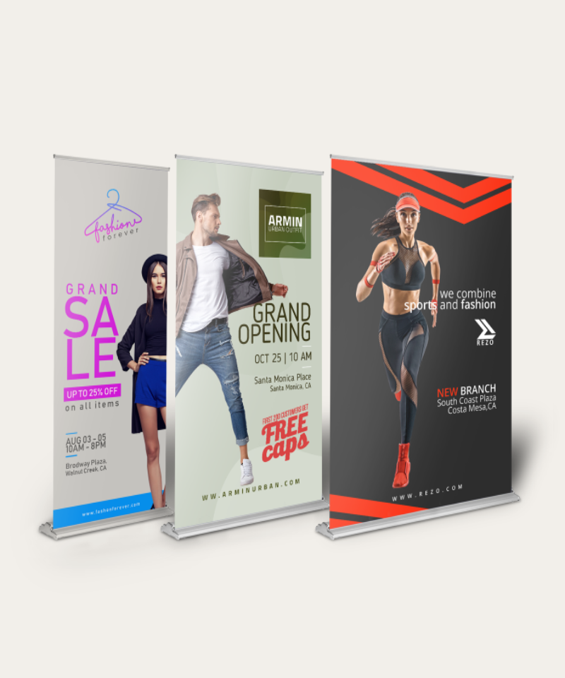 Premiun Retractable Banner with Stand
